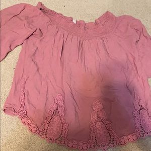 off the shoulder top